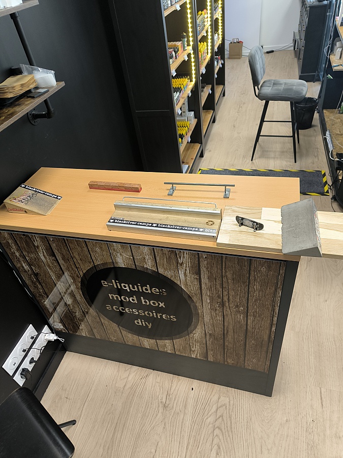 Ramp amovible in shop