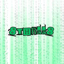8THREE8 logo